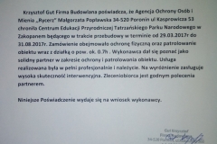 TPN-Tatrzanski-Park-Narodowy-Ochrona-Rycerz-poswiadczenie-referencje-zakopane-31